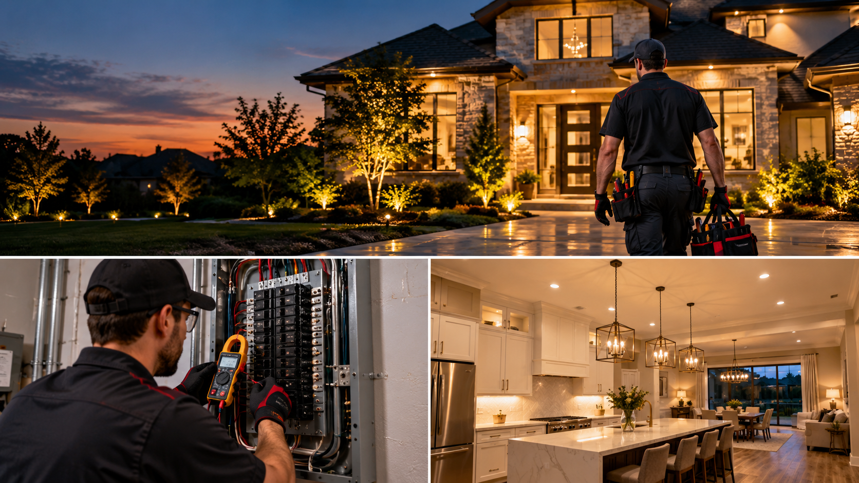 Electrical service visual